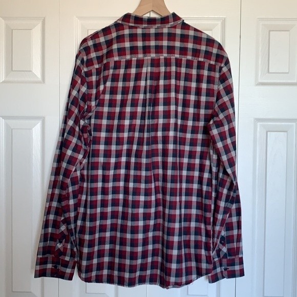 Vans Checkered Plaid Button Down Shirt Sz XL - Picture 5 of 6
